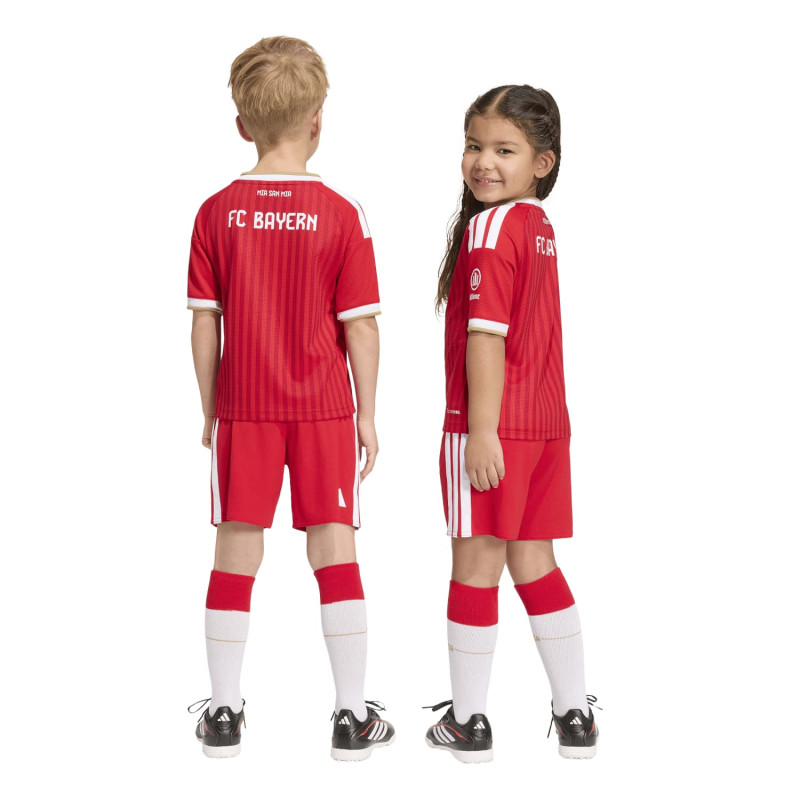 Adidas FC Bayern München 26/27 Heim-Minikit Trikot + Hose Kinder Gr. 92 - 116